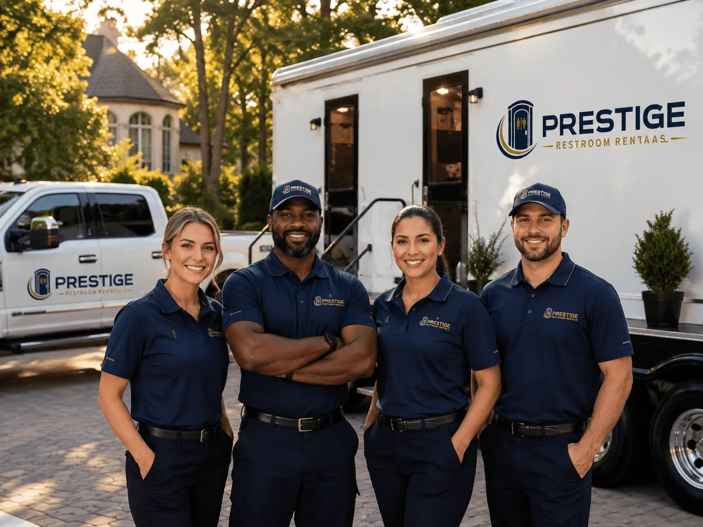 Trusted Luxury Portable Restrooms company in Colp, IL